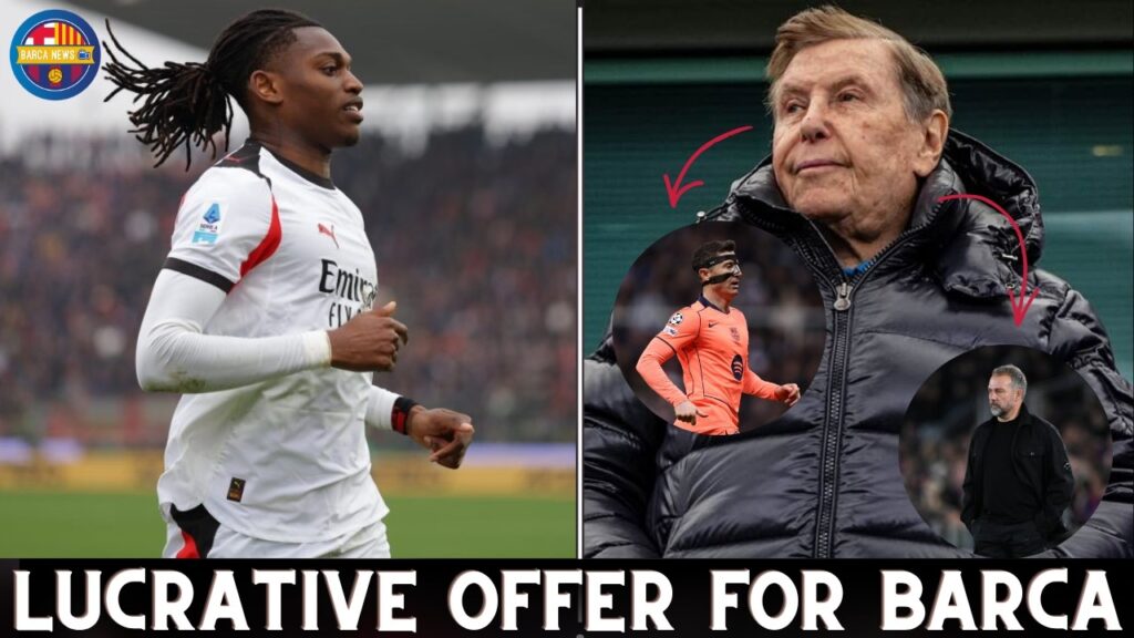 Rafael Leão to Barcelona? | Agent Arrives for Contract Talks