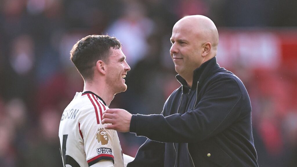 Arne Slot sends heartfelt message to Andy Robertson and explains Liverpool exit