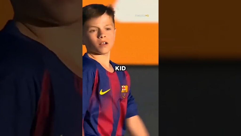 11 years old… and already playing like Lionel Messi