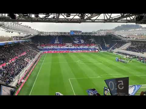 COREOGRAFIA MARTEN DE ROON 🇳🇱 giocatore con più presenze per l'atalanta