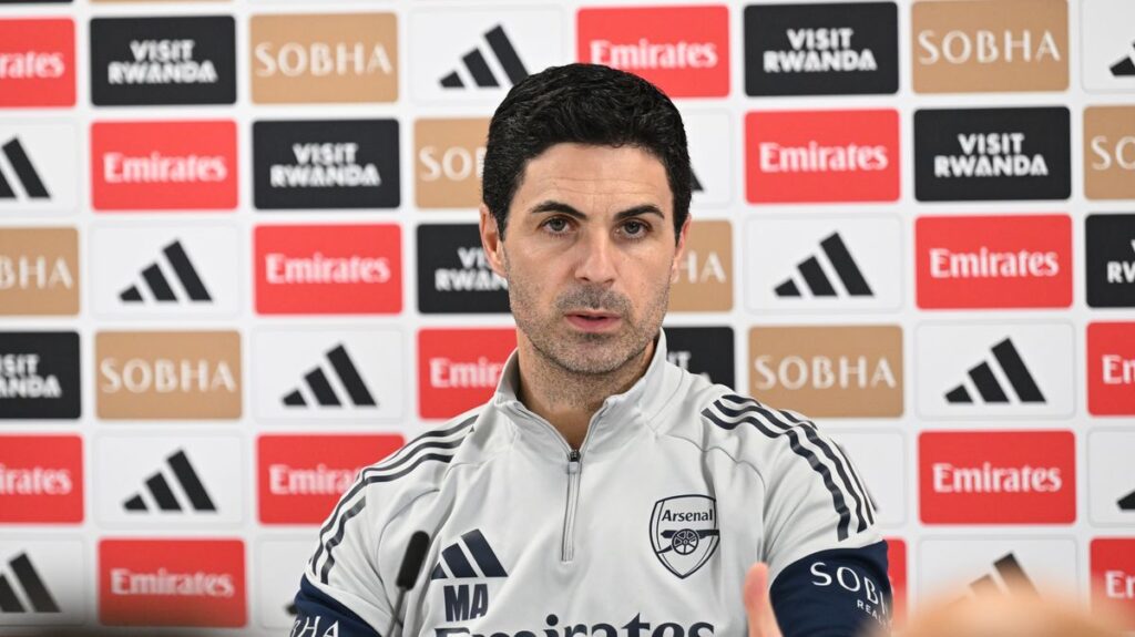 Every word Mikel Arteta said on Arsenal injuries, title race and special Bournemouth request