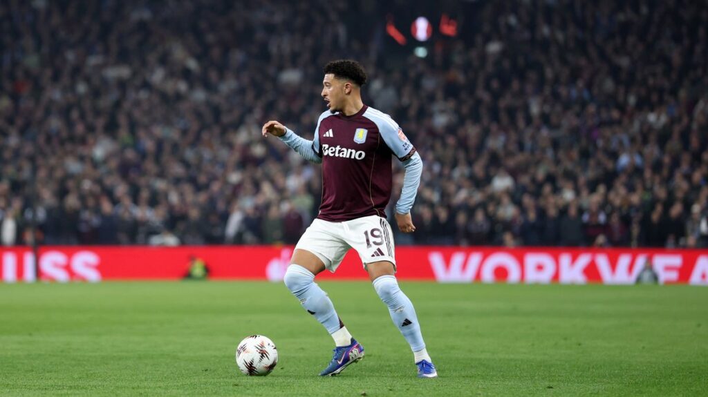 Jadon Sancho injury update as Unai Emery delivers Aston Villa team news for Nottingham Forest