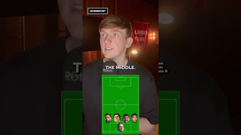 Angry Ginge’s England World Cup team has Harry Kane up top 👀 #england #angryginge13