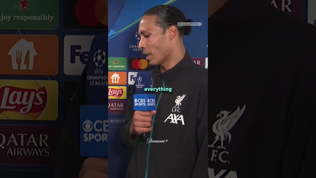 Virgil van Dijk opens up about Liverpool’s challenges this year 🗣️