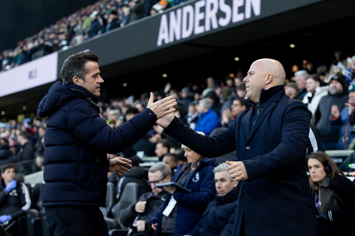 Marco Silva and Arne Slot