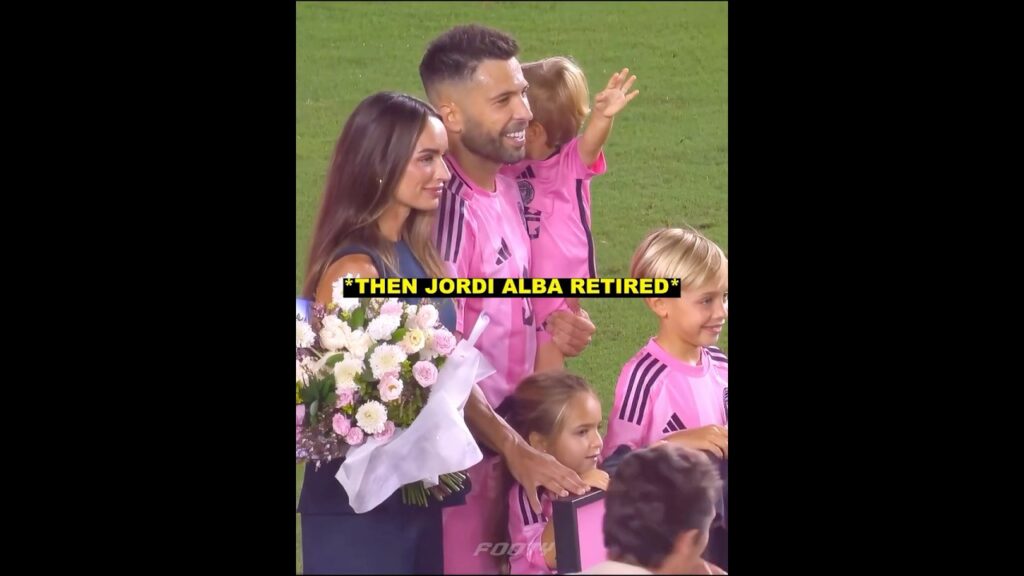 Messi Missed Jordi Alba Here 💔