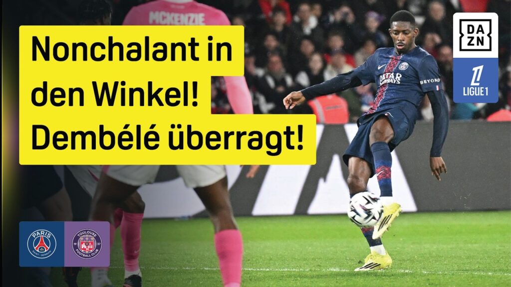Dembélé trifft traumhaft: PSG - Toulouse | 28. Spieltag | Ligue 1 | DAZN Highlights