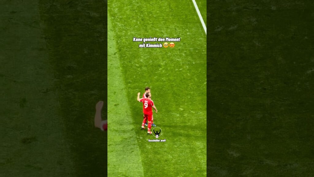 Kane genießt den Moment mit Kimmich 🥹😍