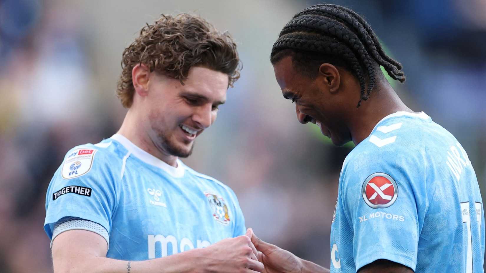 Jack Rudoni and Haji Wright, Coventry City