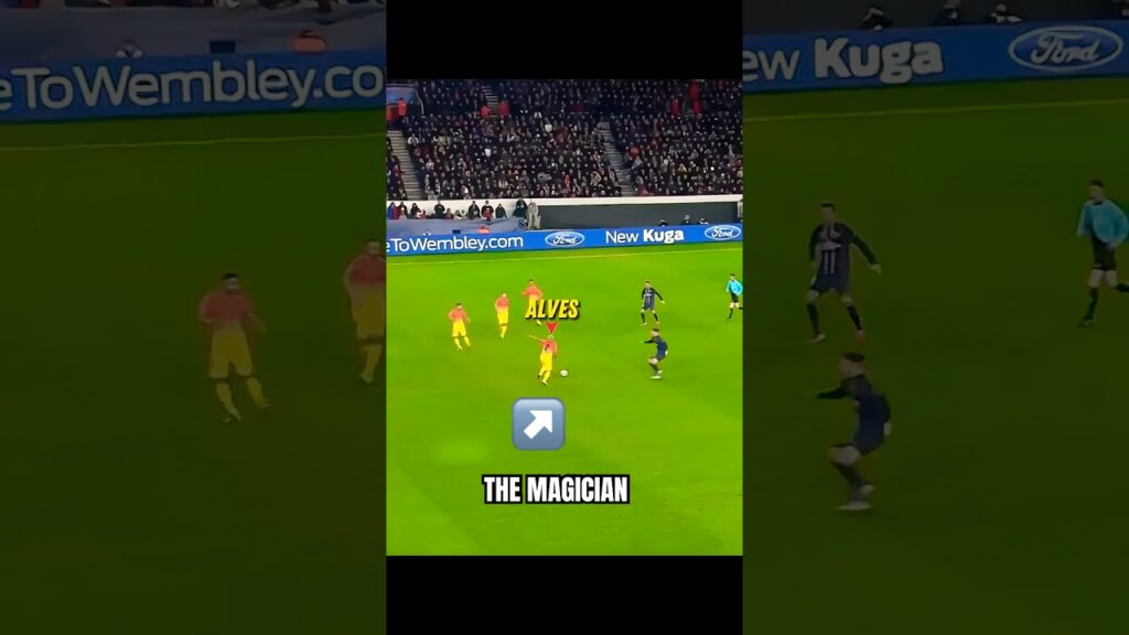 Prime Dani Alves was actually UNREAL! #football #shorts