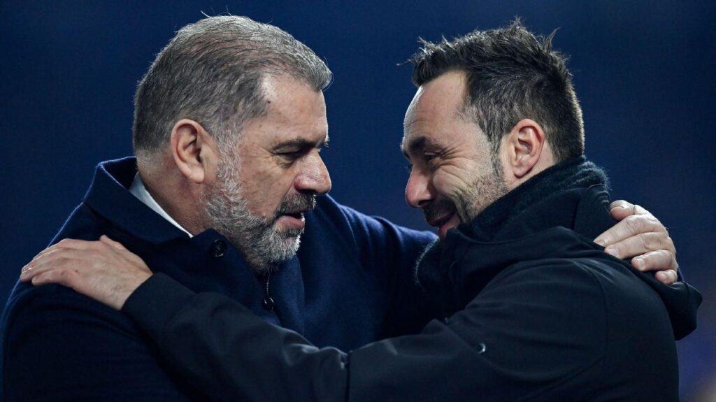 Roberto de Zerbi: I want to replicate Ange Postecoglou's Tottenham playing style