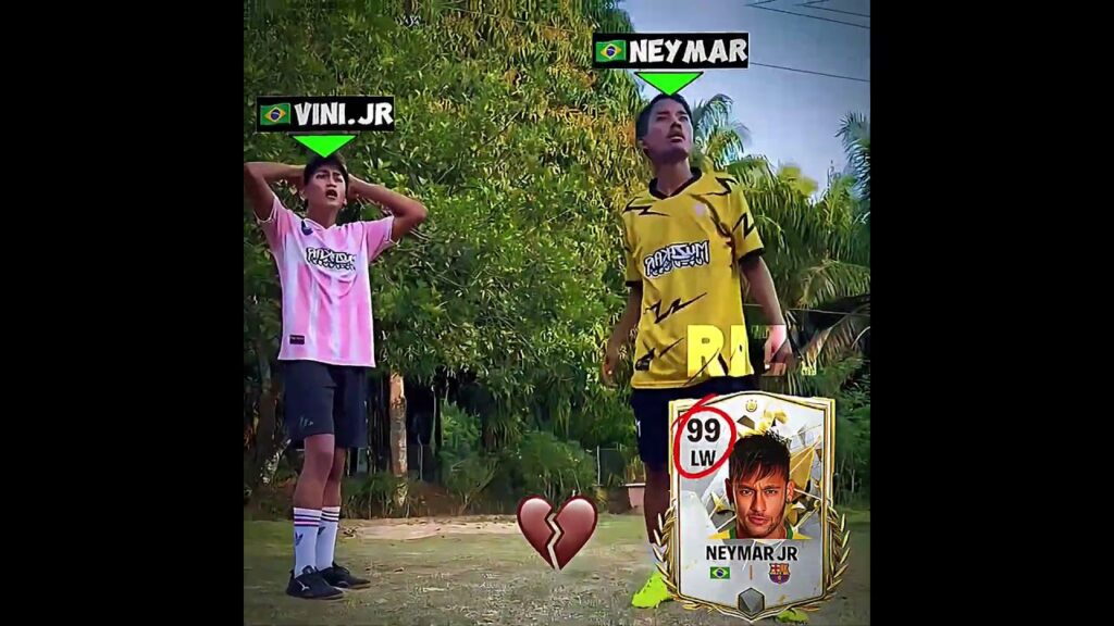Neymar x Vinicius jr Skills 🤣