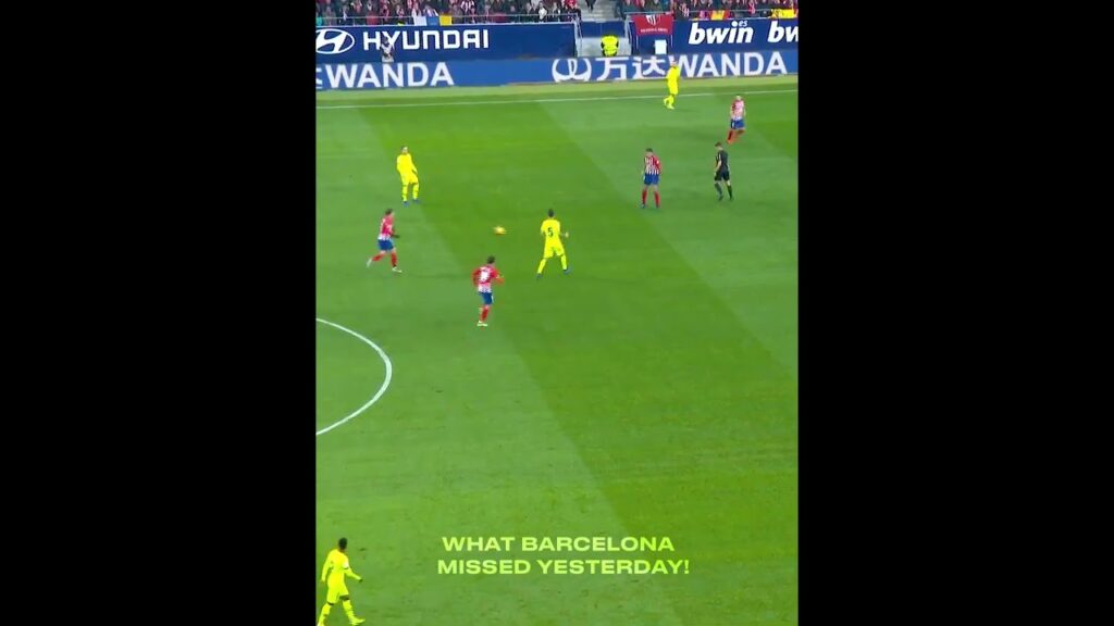 Busquets beating the press...