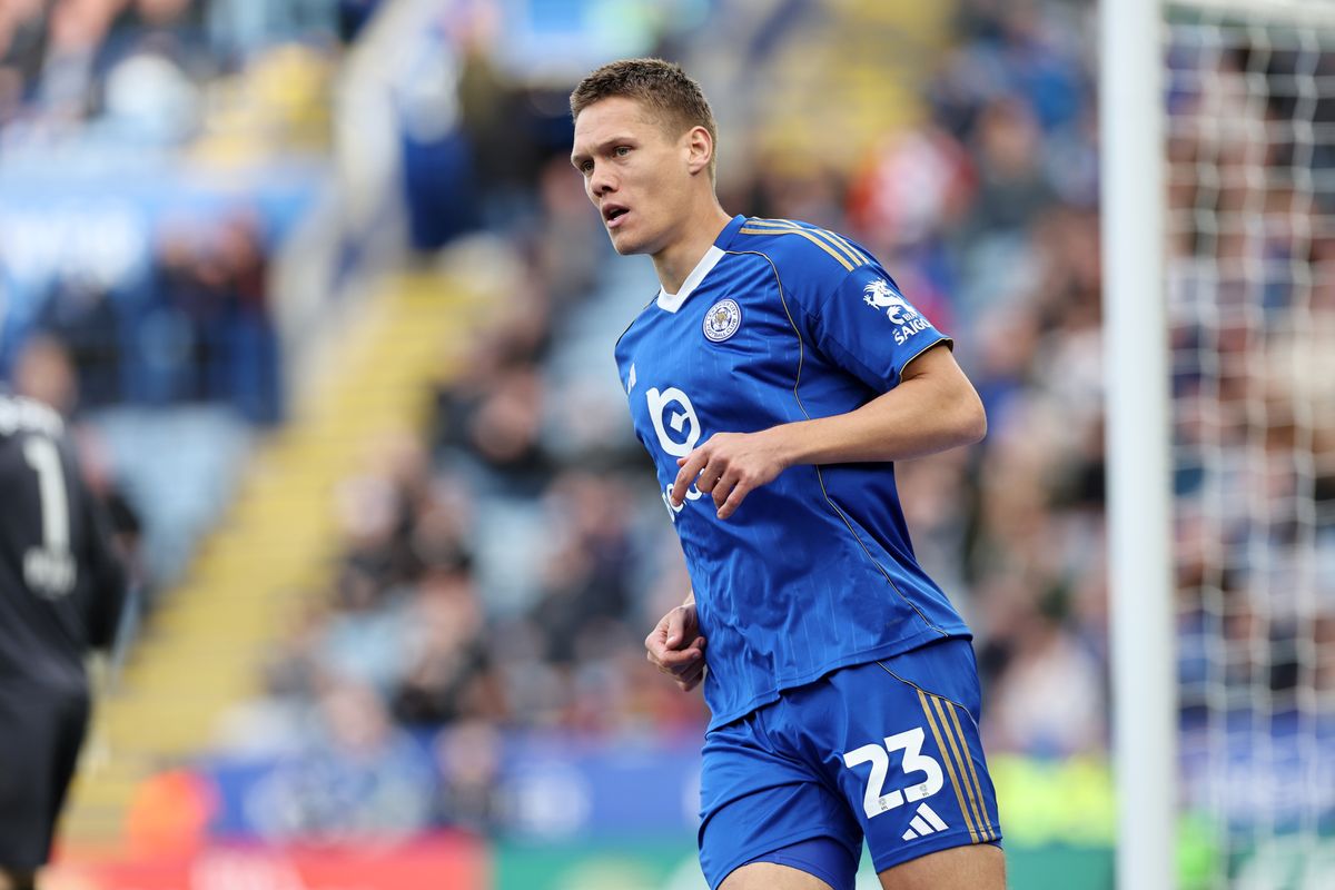 Jannik Vestergaard came on a striker against Preston as he made his first Leicester City appearance in more than two months