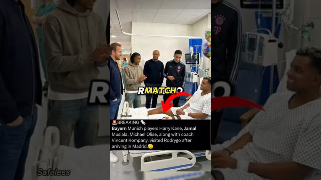 Bayern Players Did THIS for Rodrygo… 😢