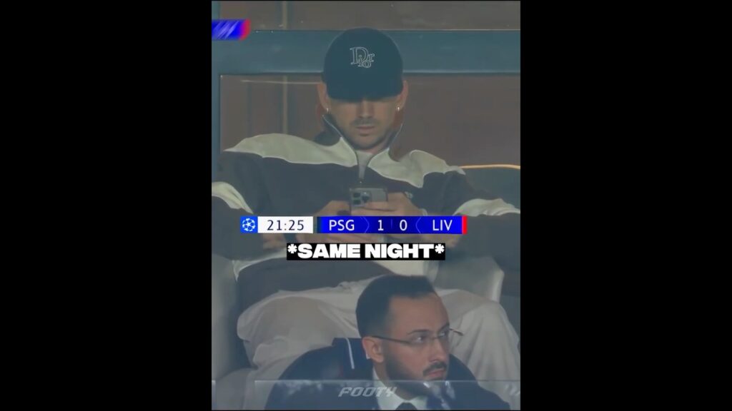 Griezmann watching PSG during his game 😨