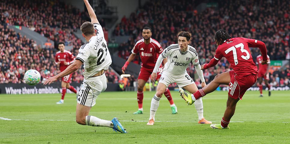 Liverpool vs Fulham - Premier League LIVE: Rio Ngumoha, 17, curls in brilliant goal... before Mo Salah adds superb second