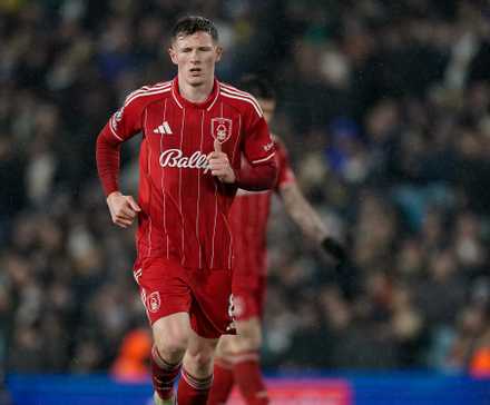 Elliot Anderson of Nottingham Forest during the Premier League match Leeds United vs Nottingham Forest
