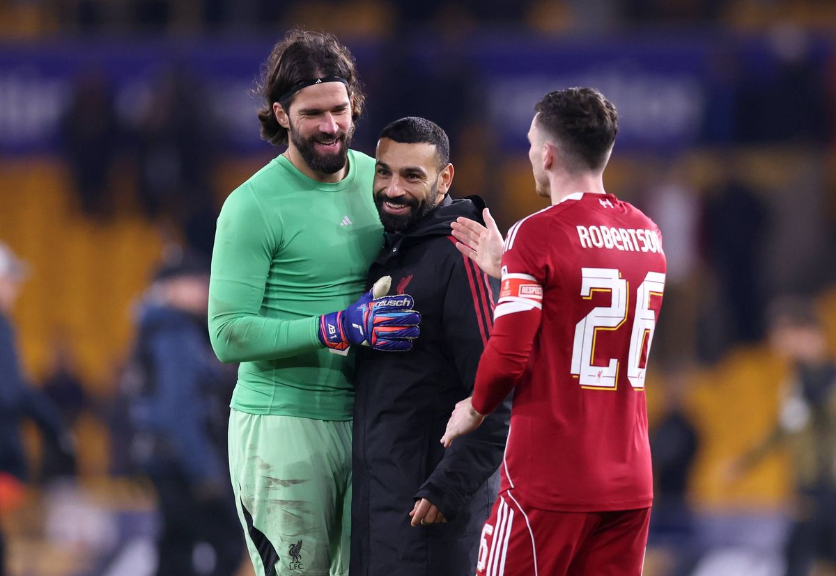 Alisson could follow Mohamed Salah and Andy Robertson out of the door at Liverpool