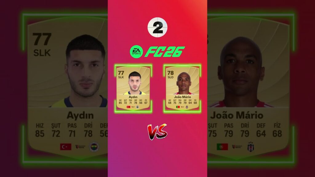 2 Karttan Birini Seç 🃏↔️🃏 (EAFC 26)p18 #futbol #eafc #shortvideo