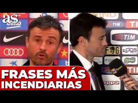 Las FRASES y RAJADAS MÁS INCENDIARIAS de LUIS ENRIQUE con la PRENSA