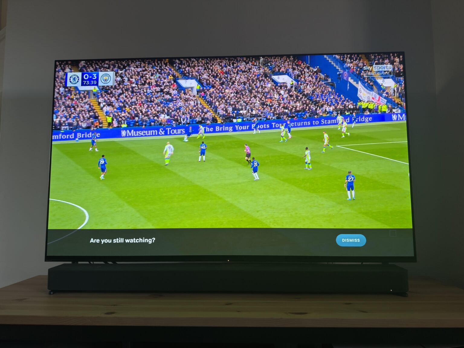 Now TV even knows it’s time to switch this mess off.