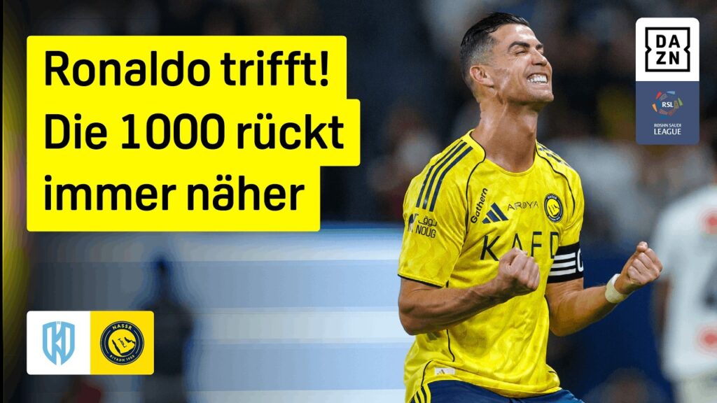 CR7 festigt Platz 1: Al-Okhdood - Al-Nassr | 28. Spieltag | Saudi Pro League | DAZN Highlights