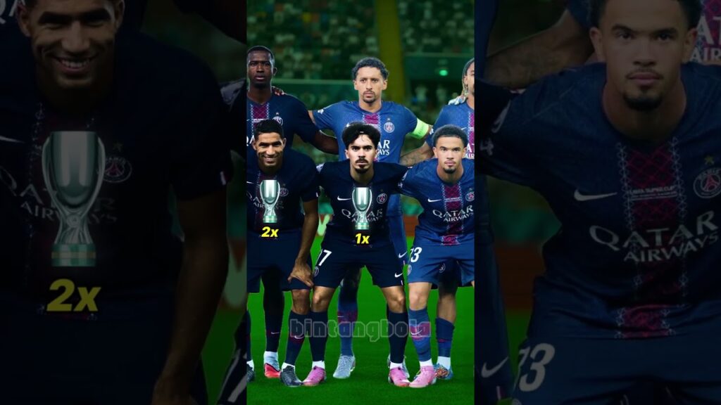 PSG 2-2 Tottenham - UEFA Super Cup 2025 | Ousmane Dembele wins Ballon d'Or #bintangbola