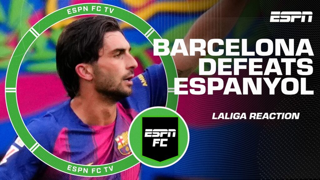 Barcelona vs. Espanyol Reaction 👀 Ferran Torres discusses his brace | ESPN FC
