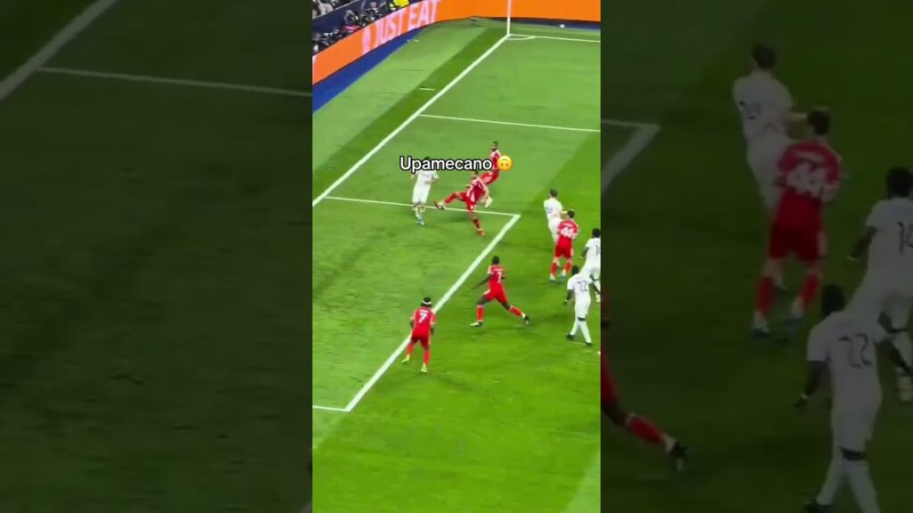 Dayot Upamecano Chance vs Real Madrid #upamecano #fcbayern #madrid #football