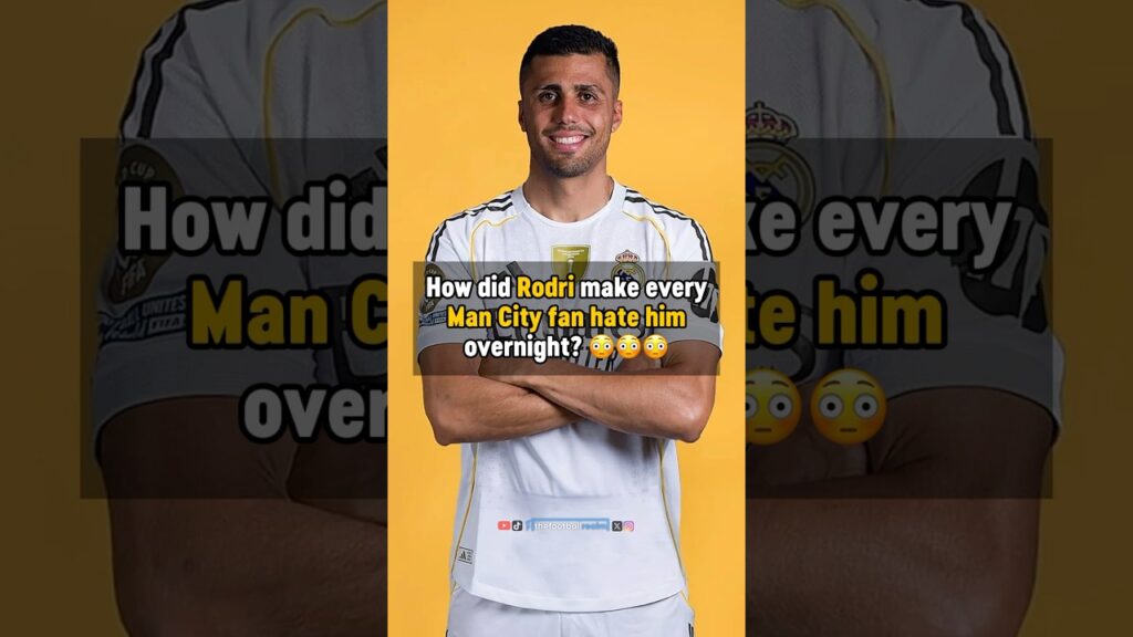 Man City fans HATE Rodri 😳
