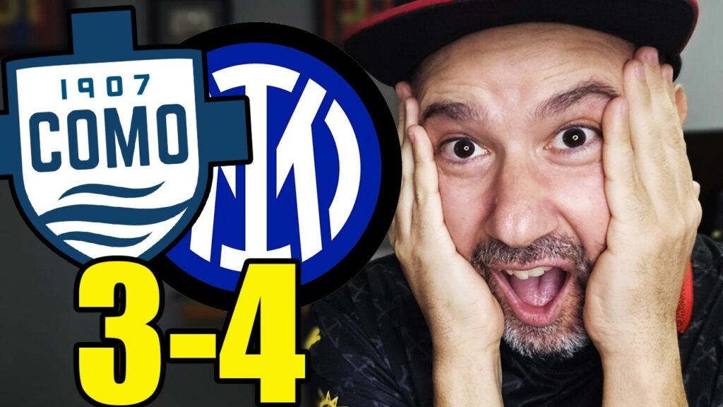IL CUL0 DELL'INTER SALVA IL MILAN!! MASSACRATI E QUASI DERUBATI!! || COMO-INTER 3-4