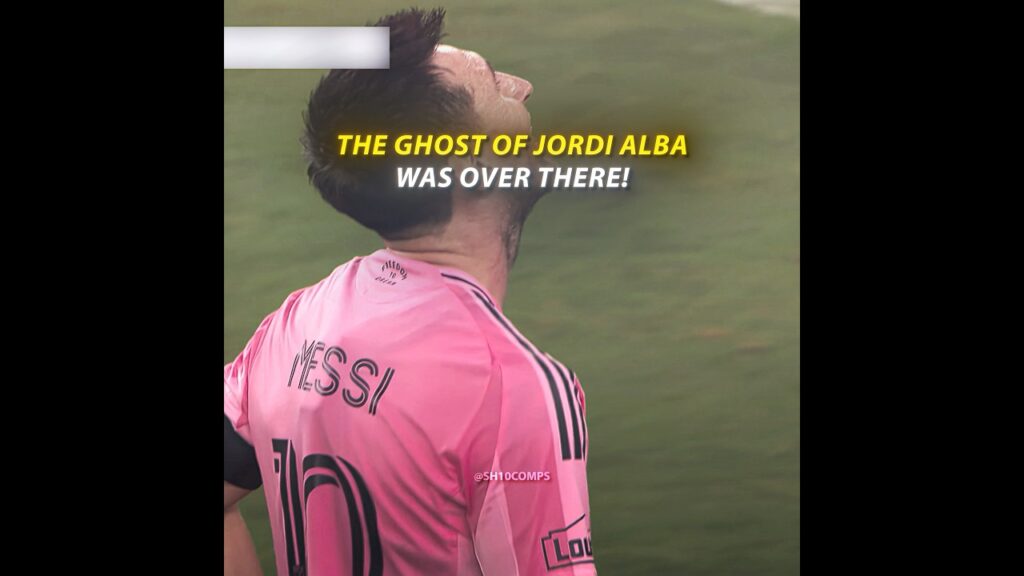 Ghost of Jordi Alba?!