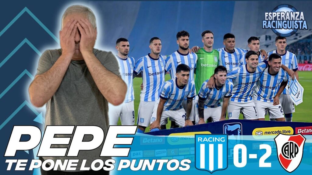 CUESTA ABAJO PELIGROSA || ANALISIS INDIVIDUAL RACING 0-2 RIVER || PEPE TE PONE LOS PUNTOS