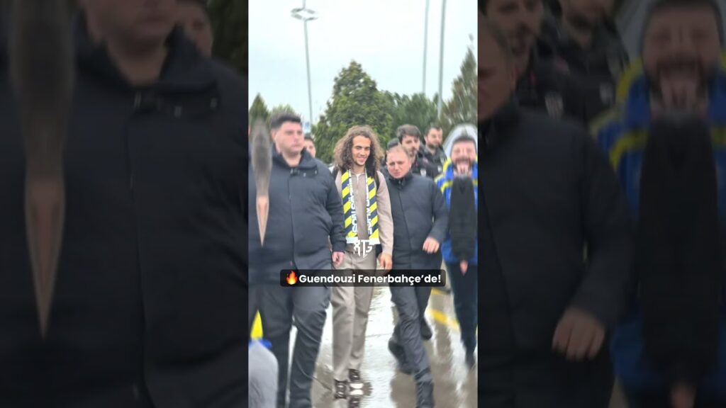 Matteo Guendouzi Fenerbahçe'ye imza atmak için İstanbul'a geldi!