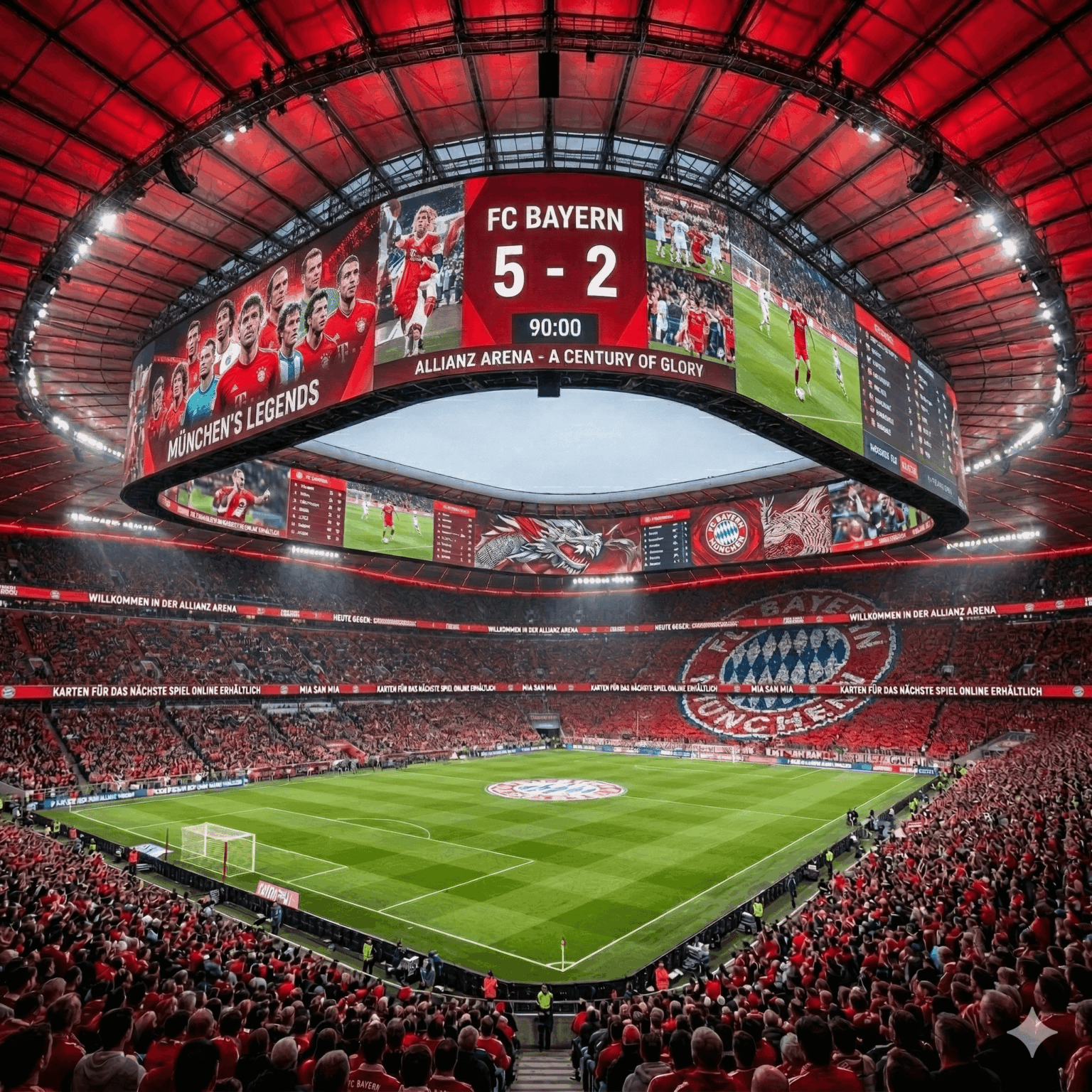 Do you think Bayern should invest in more screens?