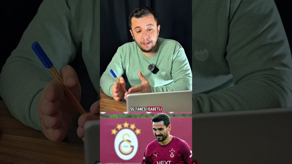 İLKAY GÜNDOĞAN 0 PAS ATIYORSA, GALATASARAY’DA GÖREVİ NEDİR ? #ilkaygundogan #galatasaray