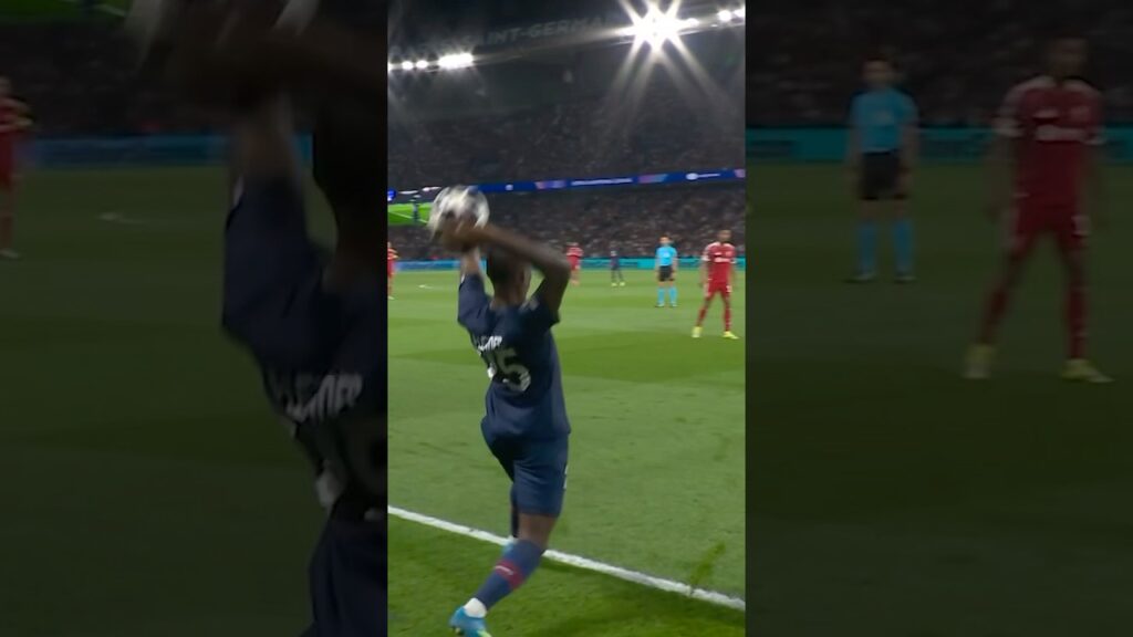 Nuno Mendes throw-ins