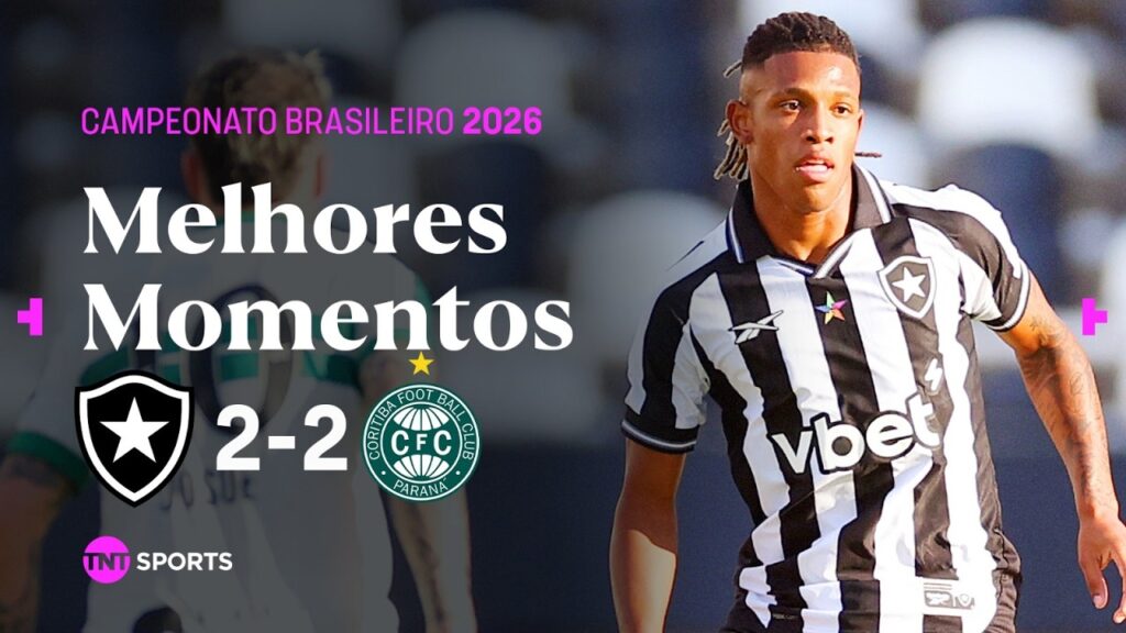 DANILO MARCA GOLAÇO, MAS O COXA EMPATA NO FIM! BOTAFOGO 2X2 CORITIBA