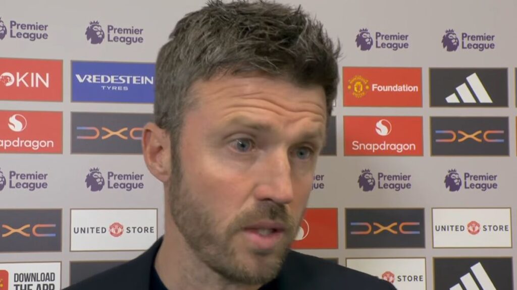 Michael Carrick launches attack on 'shocking' Paul Tierney after Man Utd stunned by Leeds