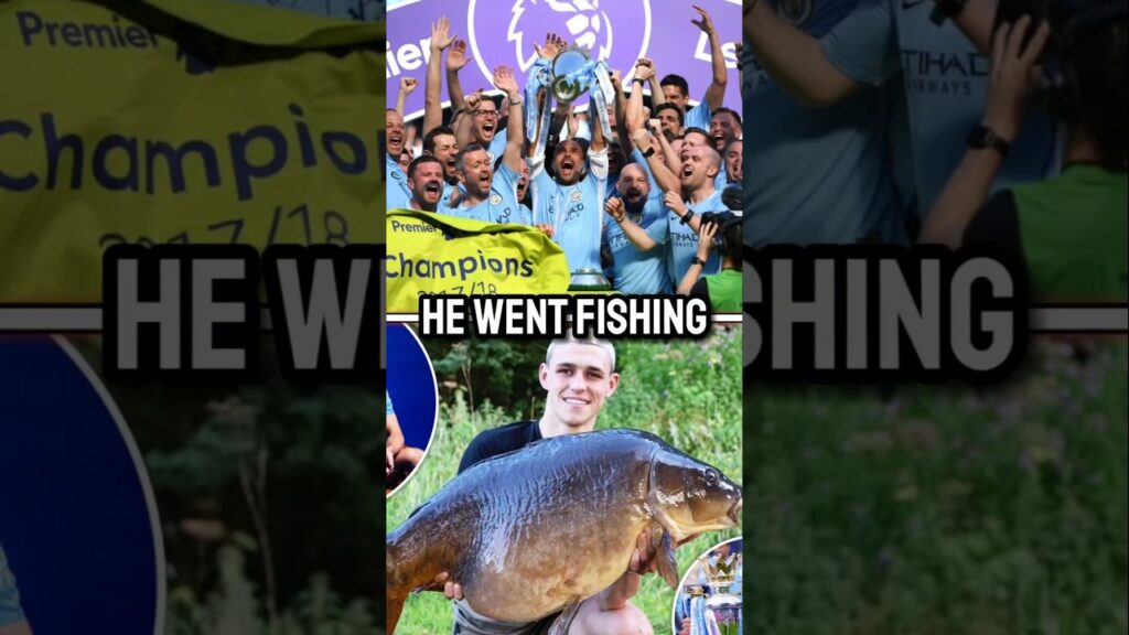 Foden Skipped a Title Party… Just to Go Fishing 😂🎣