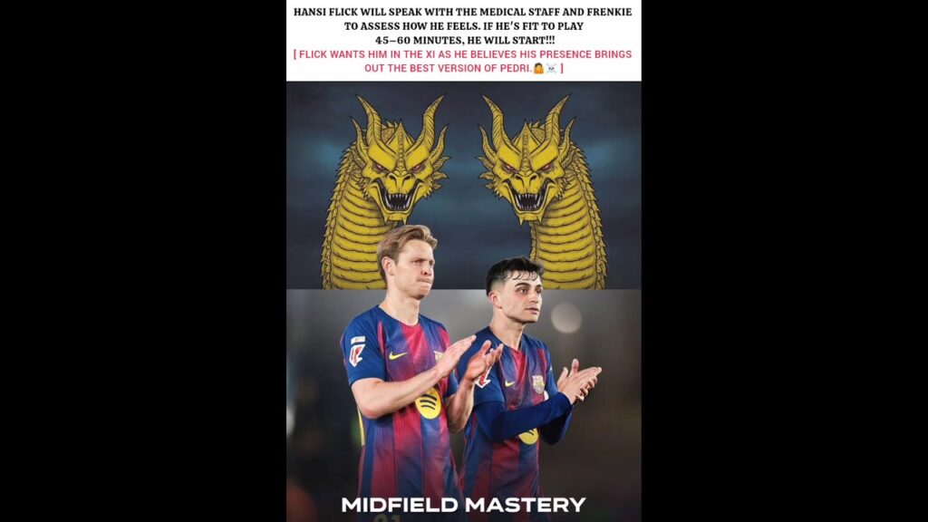 We need frenkie and Pedri to start 🤷☠️ #football #pedri #frenkiedejong #viral #shorts #barcelona#ucl