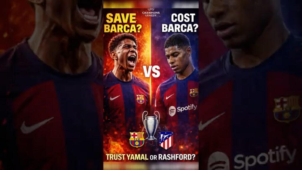Yamal vs Rashford — One Will Save Barcelona Tonight #shorts
