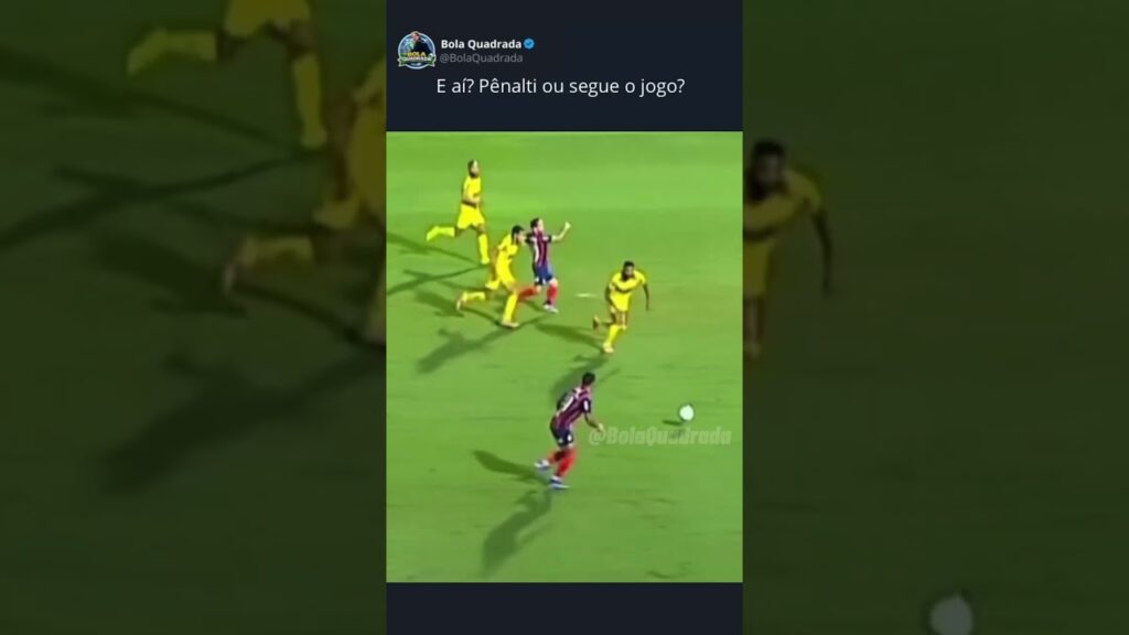 TORCIDA DO BAHIA SURTOU 🚨 FOI PÊNALTI NO EVERTON RIBEIRO? 🤔