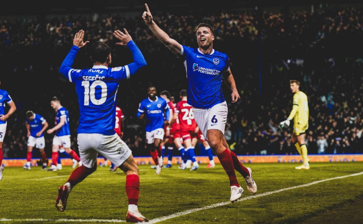 REPORT: Pompey 2, Ipswich 0