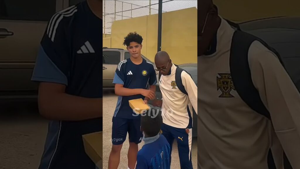 Cristiano Ronaldo Jr  meet up 🥰❤️#cristianoronaldojr #cristianojr #crisjr #shortviral #shorts