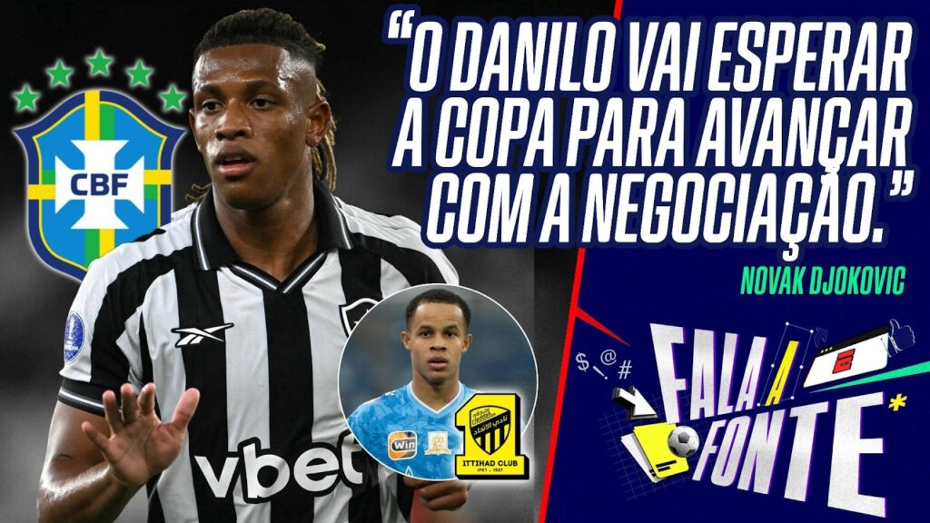 MAIS TIMES DE OLHO EM DANILO DO BOTAFOGO! JOGADOR DEVE SER NEGOCIADO NO MEIO DO ANO?