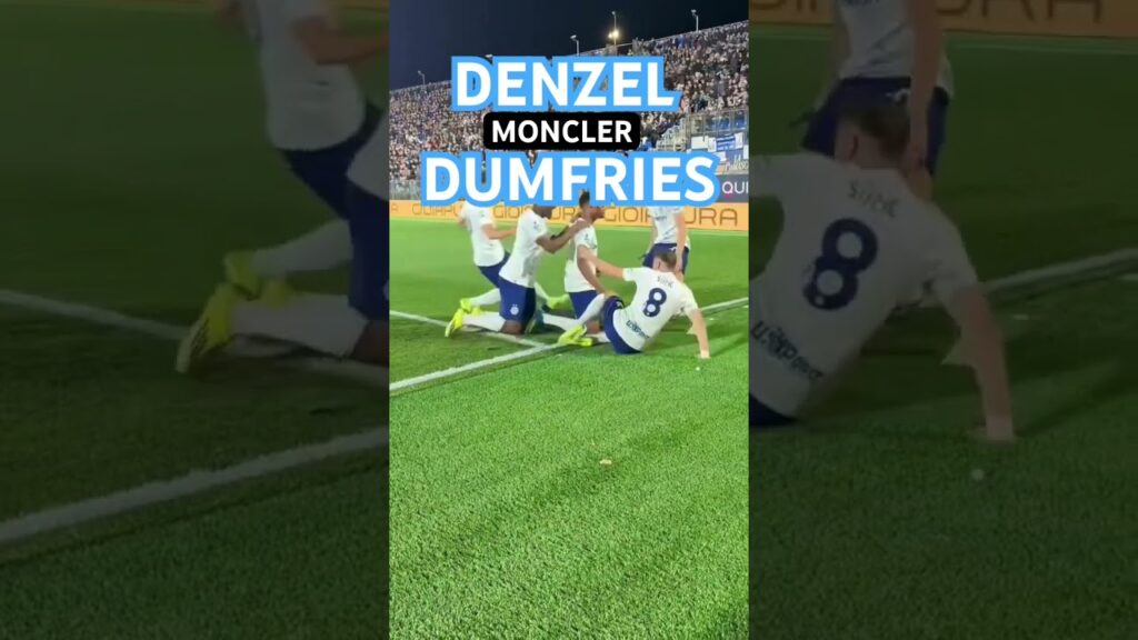 PAZZESCO DUMFRIES ED È SCUDETTO INTER #nerazzurri #calcio #campionato #seriea #inter #dumfries