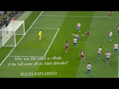 Ferran Torres offside goal controversy & rules explained | Barcelona v Atletico Madrid UCL 2nd leg