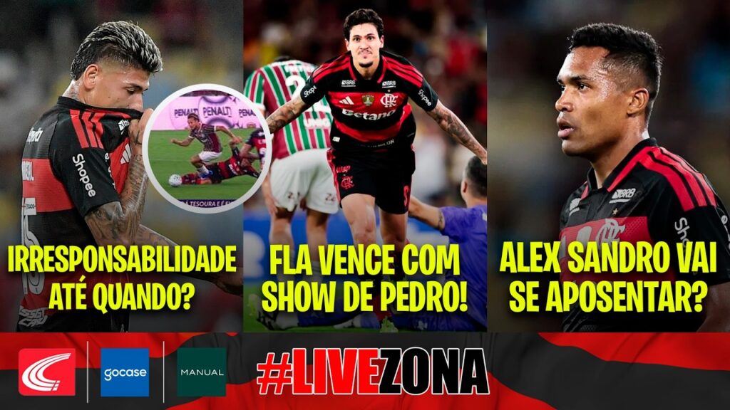 FLA VENCE O CLÁSSICO COM AUTORIDADE | ALEX SANDRO SE APOSENTANDO? | CARRASCAL É PUNIDO E MULTADO